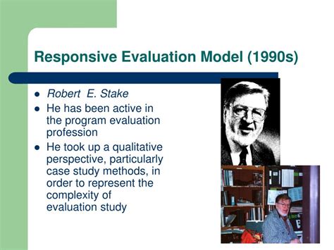robert stake evaluation model
